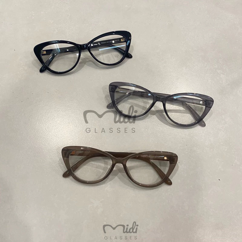 Kính mắt mèo nhựa dẻo càng phối kim loại (TR8207)