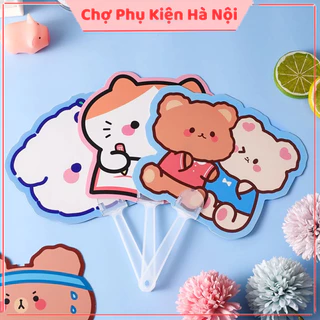 Quạt cầm tay cute hoạt hình, quạt cầm tay mini nhỏ gọn tiện dụng A228 Chợ Phụ Kiện Hà Nội