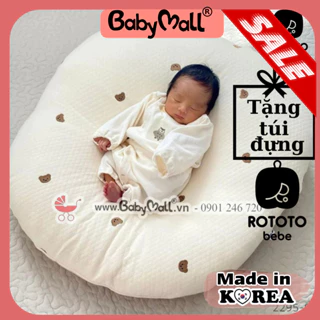 Gối chống trào ngược chữ C Rototo Bebe Hàn Quốc Chính Hãng