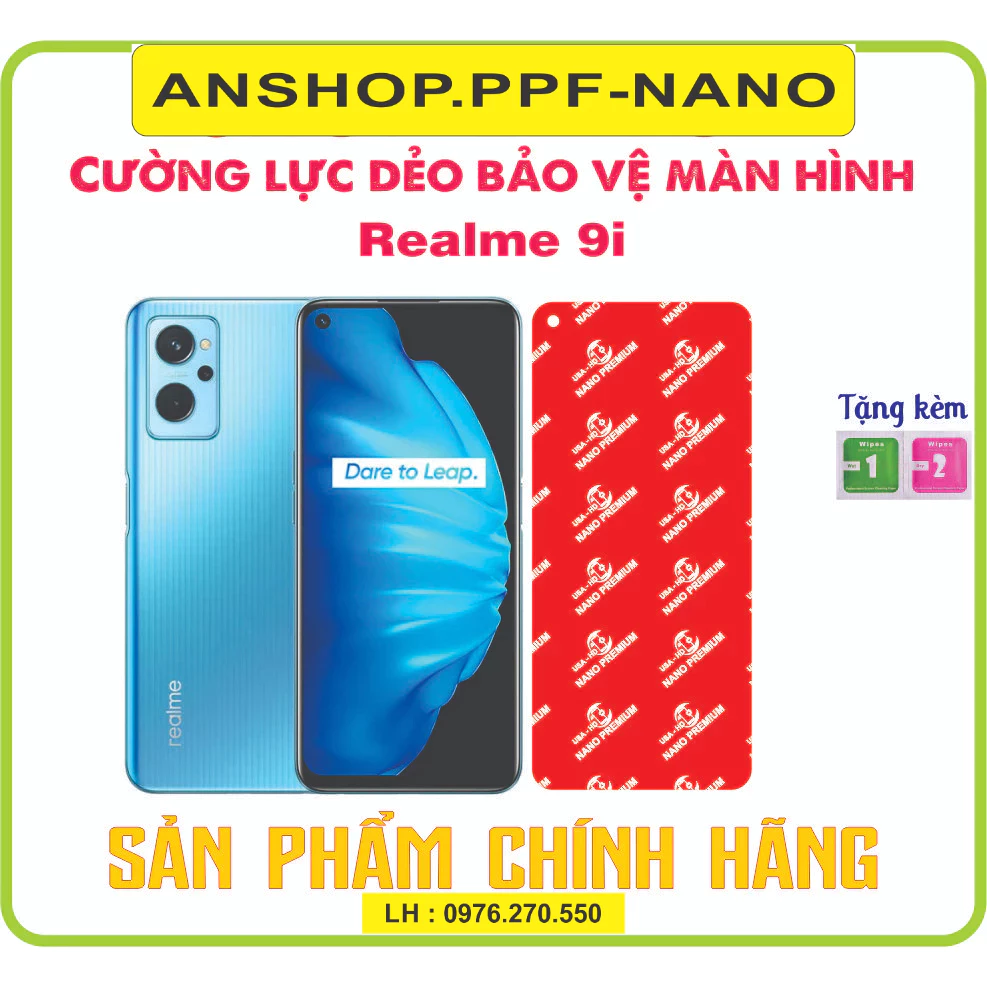 Cường lực dẻo bảo vệ màn hình điện thoại Realme 9i