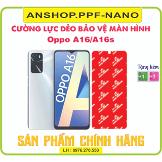 Cường lực dẻo bảo vệ màn hình điện thoại Oppo A16/ Oppo A16s