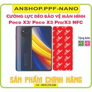 Cường lực dẻo bảo vệ màn hình điện thoại Xiaomi Poco X3/ Poco X3 Pro/ Poco X3NFC (X3 NFC)