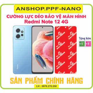 Cường lực dẻo bảo vệ màn hình điện thoại Redmi note 12 4G (Redmi Note12 4G)