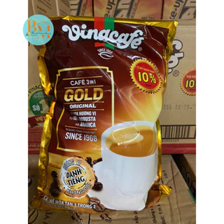 Cà Phê Sữa VinaCafé Gold Original Bịch 800g 24 gói