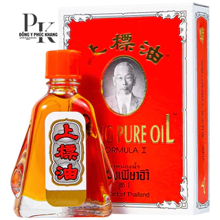 (7cc) DẦU NÓNG THÁI ĐỎ ÔNG GIÀ SIANG PURE THÁI LAN - CHAI LỚN 7cc