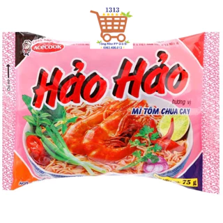 [Hỏa tốc] Thùng 30 gói mì Hảo Hảo vị tôm chua cay 75gr