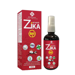 Tinh dầu xịt muỗi QUABLUE - Zika Chai 100ml - Dùng được cho phụ nữ mang thai và trẻ sơ sinh