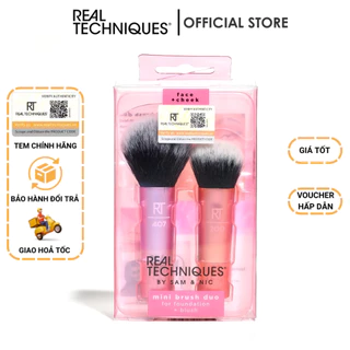 Bộ cọ 2 cây Real Techniques mini brush duo