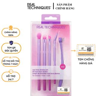 Bộ Cọ Mắt Cá Nhân 5 Cây Real Techniques Eye Love Drama Makeup Brush Kit