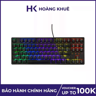 Bàn phím cơ TKL E-Dra EK3287 87 phím Led Rainbows