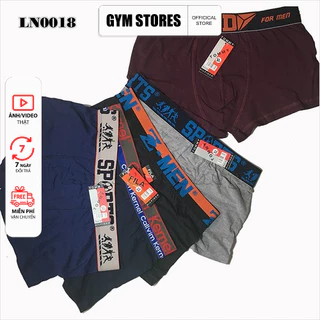 COMBO 5 Quần lót boxer nam thun lạnh hình thật mặc mát vãi xịn xò