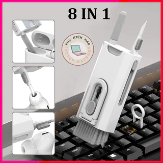 Bộ vệ sinh airpod, bộ vệ sinh tai nghe, laptop, bàn phím, phiên bản nâng cấp Q8 - 8 trong 1