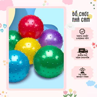 Bóng Cao Su Trẻ Em Size 20 cm Bơm Hơi An Toàn, Chơi Dưới Nước [Mua 2 Tặng Kim Bơm Bóng]