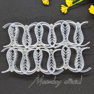 Set 12 kẹp càng cua trong suốt cao cấp bền bỉ