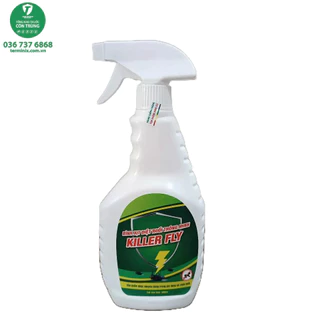 Chai Xịt Ruồi Thông Minh Killer Fly 500ml - Không Mùi, Diệt Nhanh - Hàng Chính Hãng