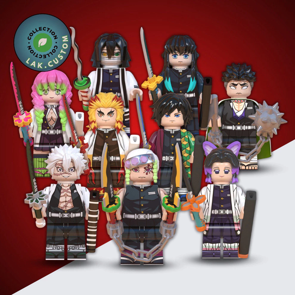 MINIFIGURES CỬU TRỤ - MUZAN & YORIICHI | MÔ HÌNH WCF CỬU TRỤ