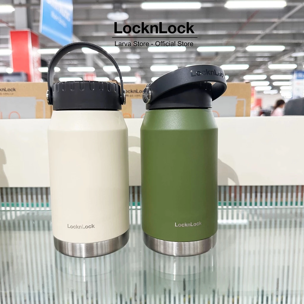 Bình Giữ Nhiệt inox304 LocknLock Slo Handle Tumbler 500ml LHC4323