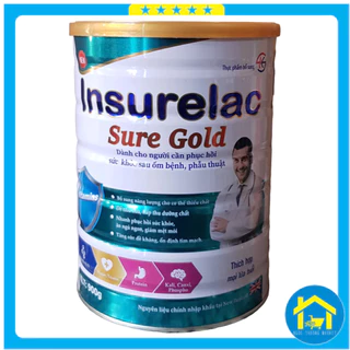 Sữa bột dinh dưỡng phục hồi sức khỏe Insurelac Sure Gold lon 900g