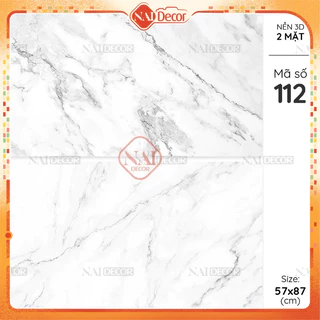 Phông Nền Vân Đá Marble Nai Decor Chụp Ảnh Sản Phẩm (In 3D 2 mặt) – BG-112