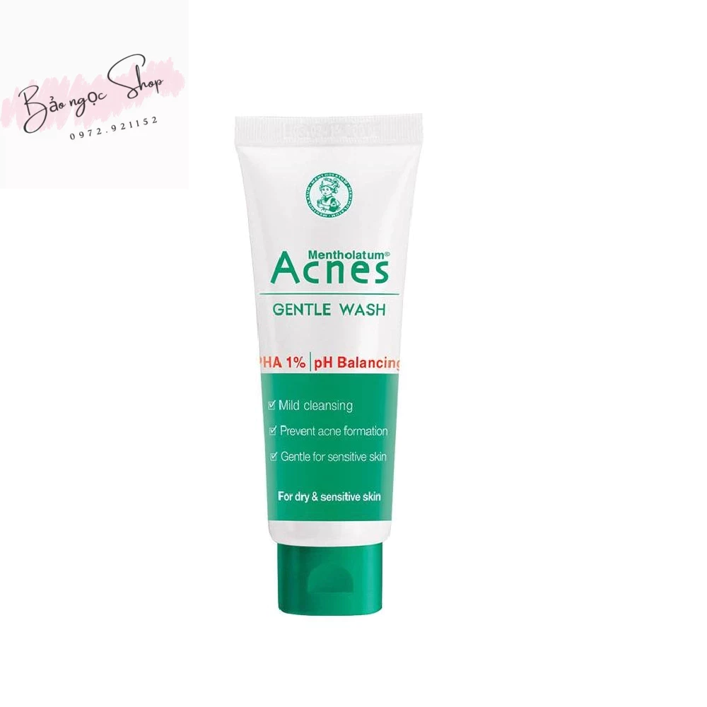 Sữa Rửa Mặt Acnes Ngăn Ngừa Mụn & Kháng Khuẩn (25g)- Hàng Tặng