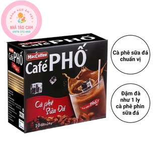 [ Siêu Rẻ ] Hộp Cà Phê Phố 10 Gói * 24G