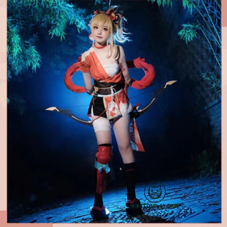 [Order 7-10 Ngày] Trang Phục Hoá Trang Cosplay Yoimiya (Genshin Impact)(Cosplay)