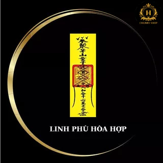 Linh phù hòa hợp bằng giấy vàng