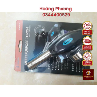 ĐÈN KHÒ GAS CẦM TAY CAO CẤP - KK-915, đầu khò ga mini tự động mồi -khò ga béo