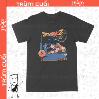 Áo thun Goku cơ thủ, Trùm cuối Anime, Cotton 100% 2 màu nam nữ 0229