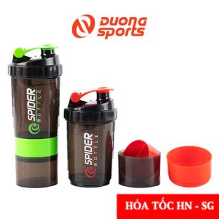 Bình Lắc Shaker Tập Gym 3 Ngăn Tiện Dụng 500 Ml Có Lò Xo BN0003