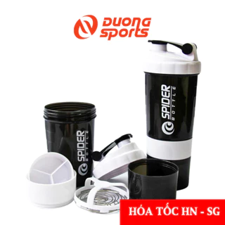 Bình Lắc Whey Bình Nước Thể Thao Tập Gym Shaker Đựng Protein 3 Ngăn Tiện Dụng 500 ML BN0003