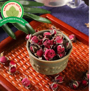 Trà nụ hồng sấy khô nguyên bông Đà Lạt cao cấp tốt cho sức khỏe và làm đẹp, Thảo dược quý. TRAHOAHONG