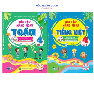 Sách - Bài Tập Hằng Ngày Toán Và Tiếng Việt Lớp 4 - Cánh Diều - Học Kì 2