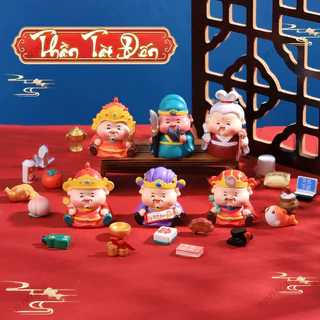 🧧THẦN TÀI ĐẾN - Đồ chơi BLIND BOX hộp mù tượng ông thần tài mini dễ thương đem lại tiền bạc, may mắn