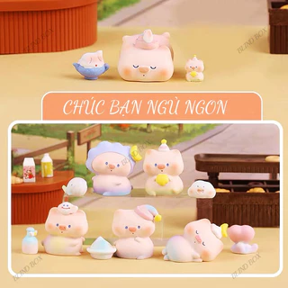 HỘP MÙ mô hình nhân vật mini heo con cute trải nghiệm may mắn ngẫu nhiên Đồ chơi giải trí blind box -  CHÚC BẠN NGỦ NGON