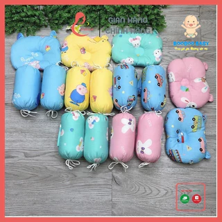 bộ chẹn bông, chèn đa năng kèm gối cotton cho bé MS73