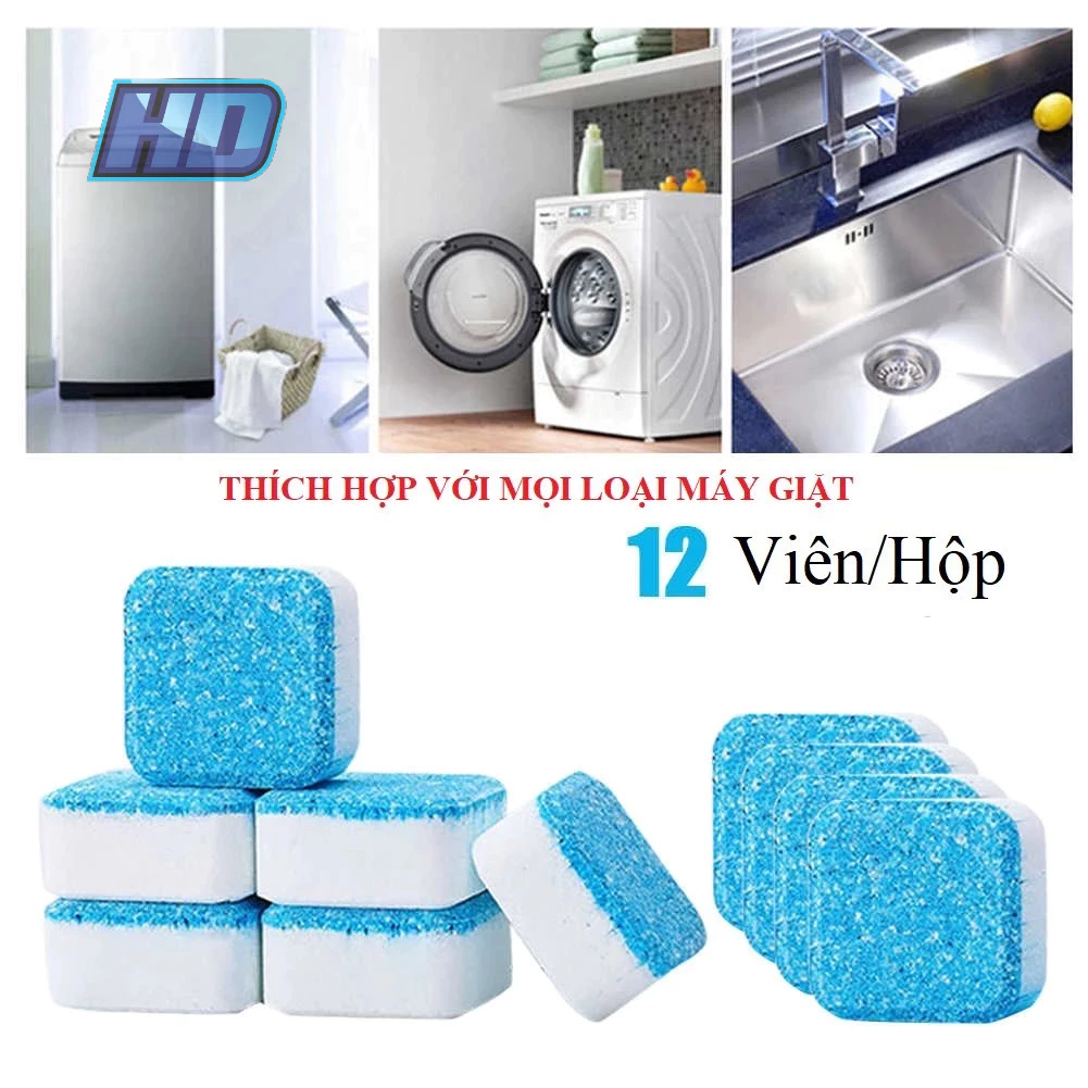 Tẩy lồng máy giặt diệt khuẩn, Vệ sinh an toàn cho máy giặt, Chăm sóc nhà cửa, Chất tẩy rửa