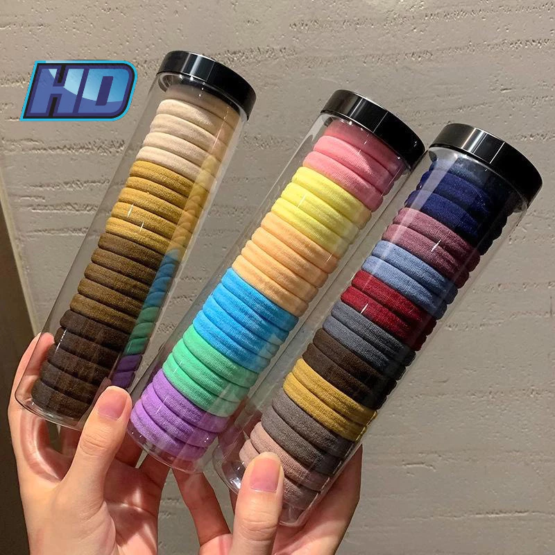 Set hộp 20 cái dây chun buộc tóc nhiều màu