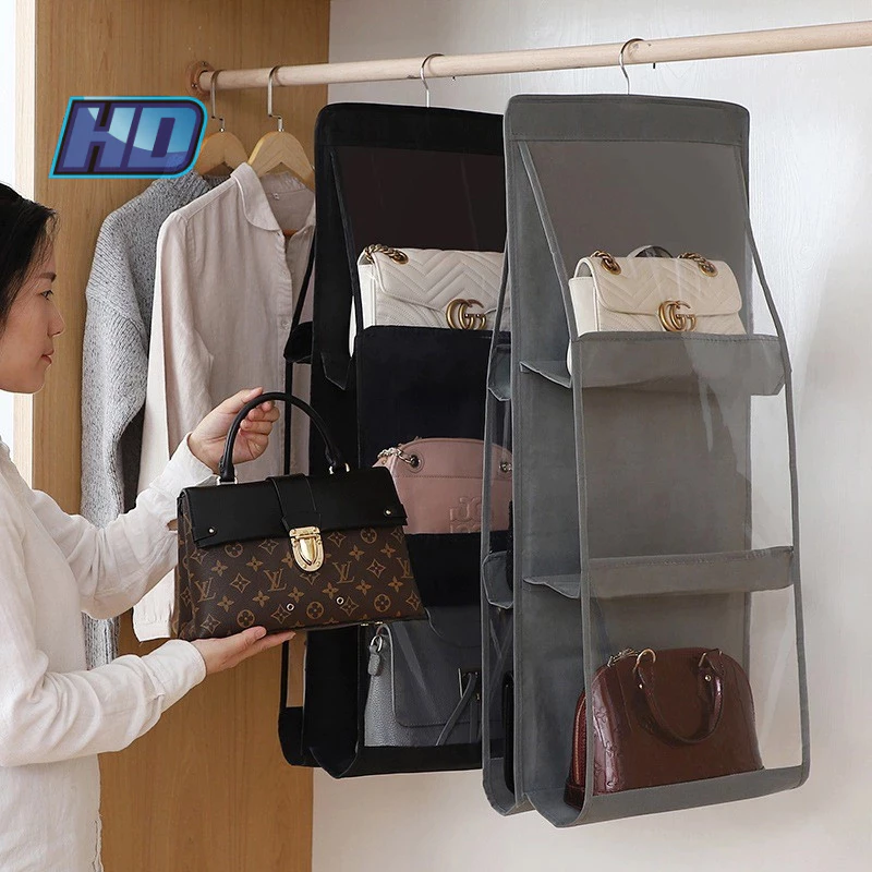 Túi treo, túi xách để đồ ,đựng đồ 6 ngăn , dụng cụ gia đình