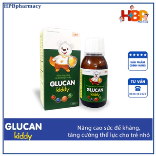 GLUCAN KIDDY - Hỗ trợ tăng cường sức đề kháng cho bé