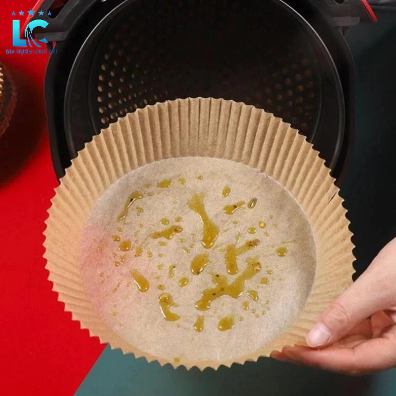 giấy nến cho nồi chiên không dầu 1 SET ~ 50 chiếc chống thấm dầu