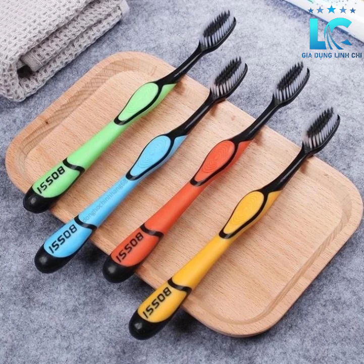Bàn Chải Đánh Răng Bossi Than Tre Hoạt Tính
