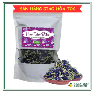 Hoa Đậu Biếc sấy khô tự nhiên an toàn thực phẩm - Hàng Loại 1 - Date mới