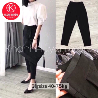 Quần baggy cạp bigsize 85kg có chun sau dễ phối đồ-XMHH-mã baggy công sở