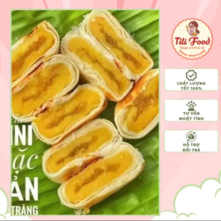 Bánh Pía Mini Đậu Xanh Đặc Sản Sóc Trăng Gói 100g, Ăn Là Mê, Đồ Ăn Vặt Tuổi Thơ Ngon Hấp Dẫn, Giá Rẻ