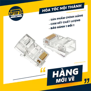 [HOT] Combo 10 hạt mạng Cat 6E loại tốt (túi 10 hạt)