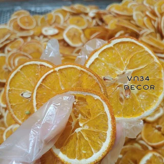 Túi 100g Cam Sấy trang trí bánh kem, chanh sấy, dứa sấy