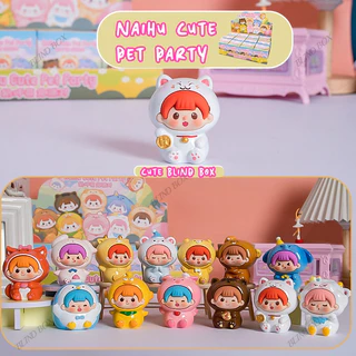 NAIHU CUTE PET PARTY - Đồ chơi giải trí hộp mù blind box mô hình nhân vật hoạt hình mini dễ thương