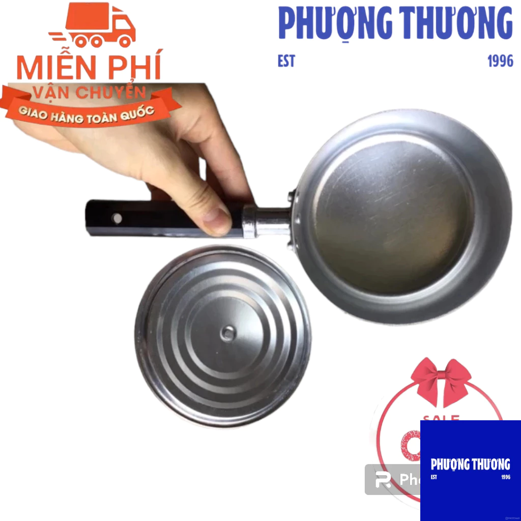 Nồi quánh bột, nấu hồ và cháo cho trẻ |Nhôm Hải Phong|, (12 - 15 CM) | Nhôm Loại 1 | KHÔNG TÁI CHẾ |
