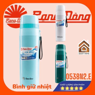 Phích cá nhân 0.5 lít Rạng Đông, Bình thuỷ giữ nhiệt cầm tay, Model: RD-0538 N2.E